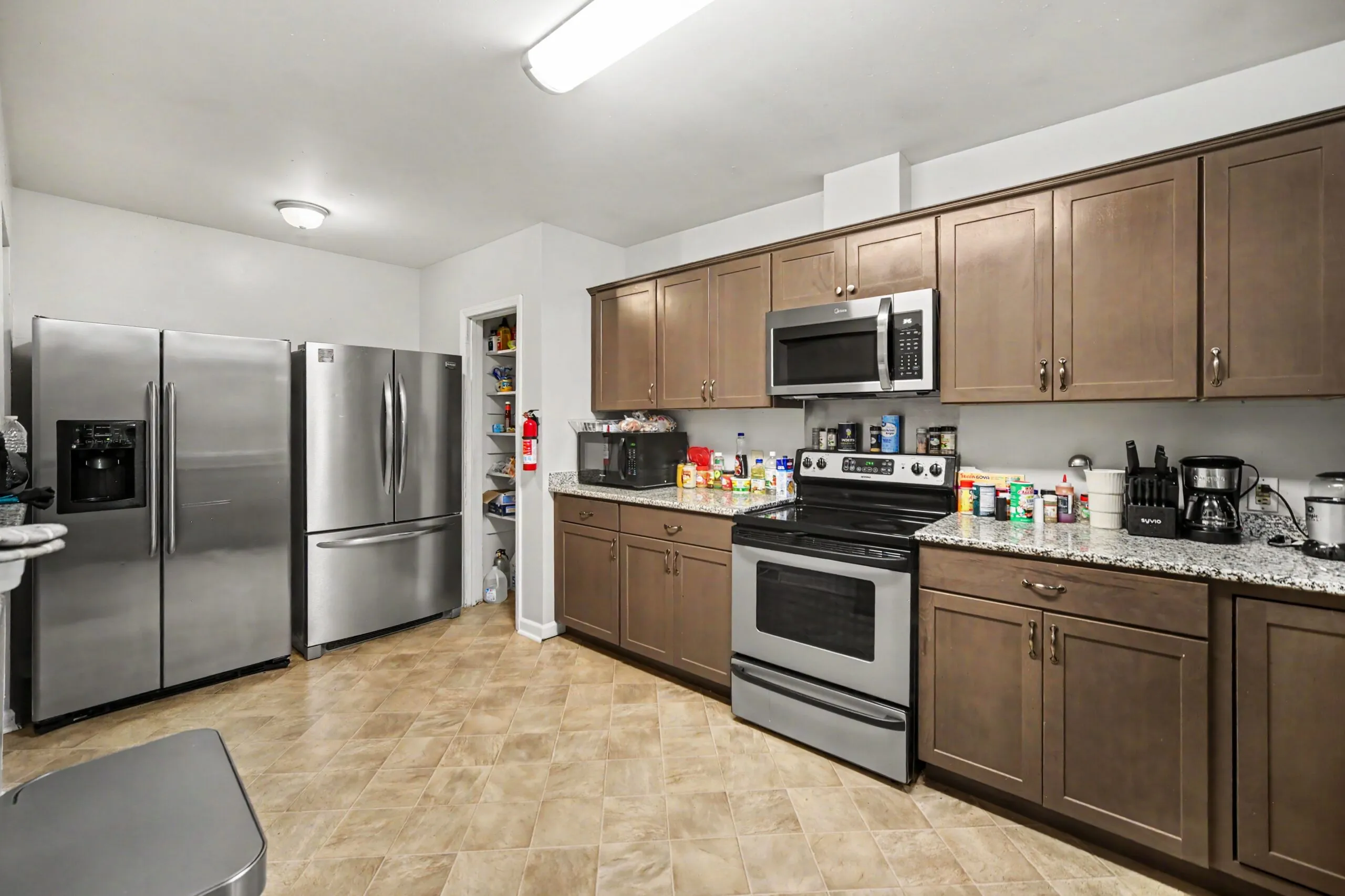 Haven North kitchen with stainless steel appliances