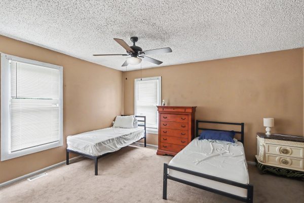 Haven North bedroom with two beds