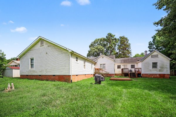 Haven North back exterior and yard